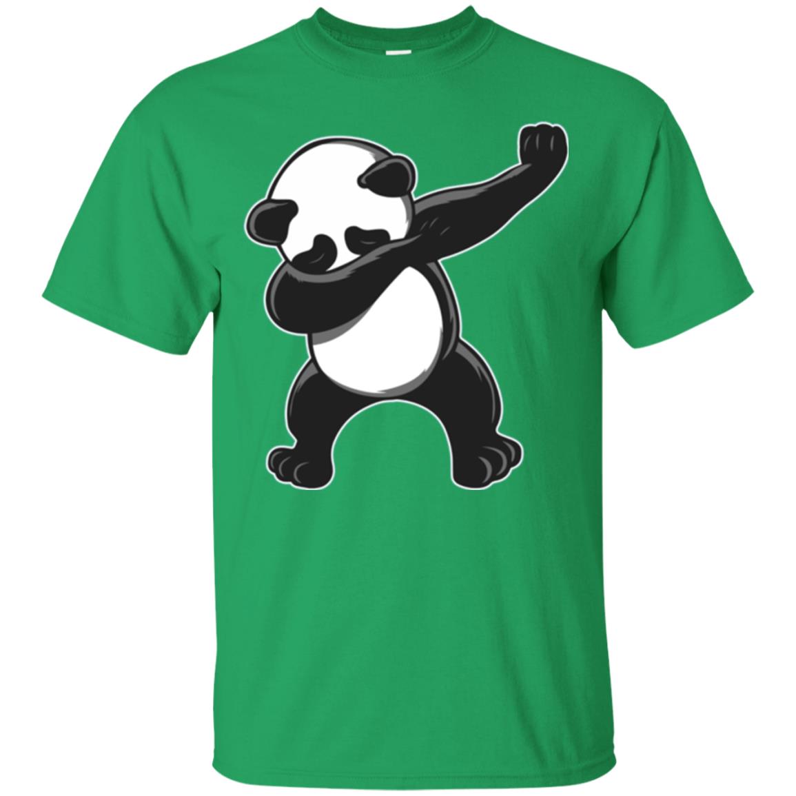 Funny Panda Dab T-shirt Cute Dabbing Panda Irish Green