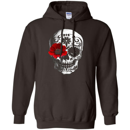 Day Of The Dead Sugar Skull Cinco De Mayo Shirt Dark Chocolate