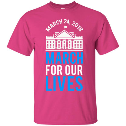 March For Our Lives March 24 2018 T-shirt Heliconia