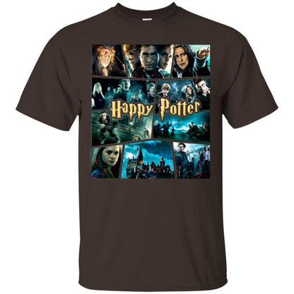 Harry Potter Characters T-shirt Dark Chocolate