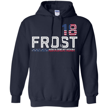 Frost 2018 T-shirt Make Nebraska Great Again Navy