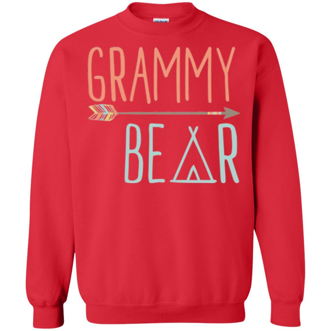 Bear Lover T-shirt Grammy Bear T-shirt Red