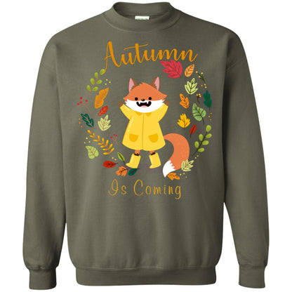 Autumn Is Coming Shirt Military Green