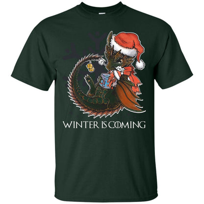 Winter Is Coming Christmas Shirt Forest
