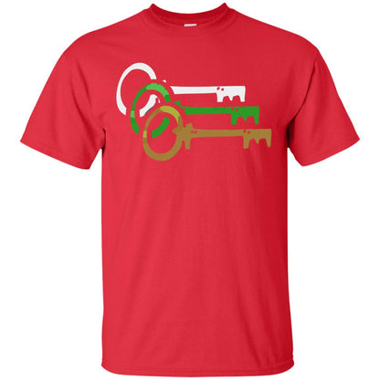 Player One Ready Keys Gamer T-shirt Red