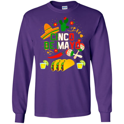 Fiesta Cinco De Mayo T-shirt Cinco De Mayo Purple