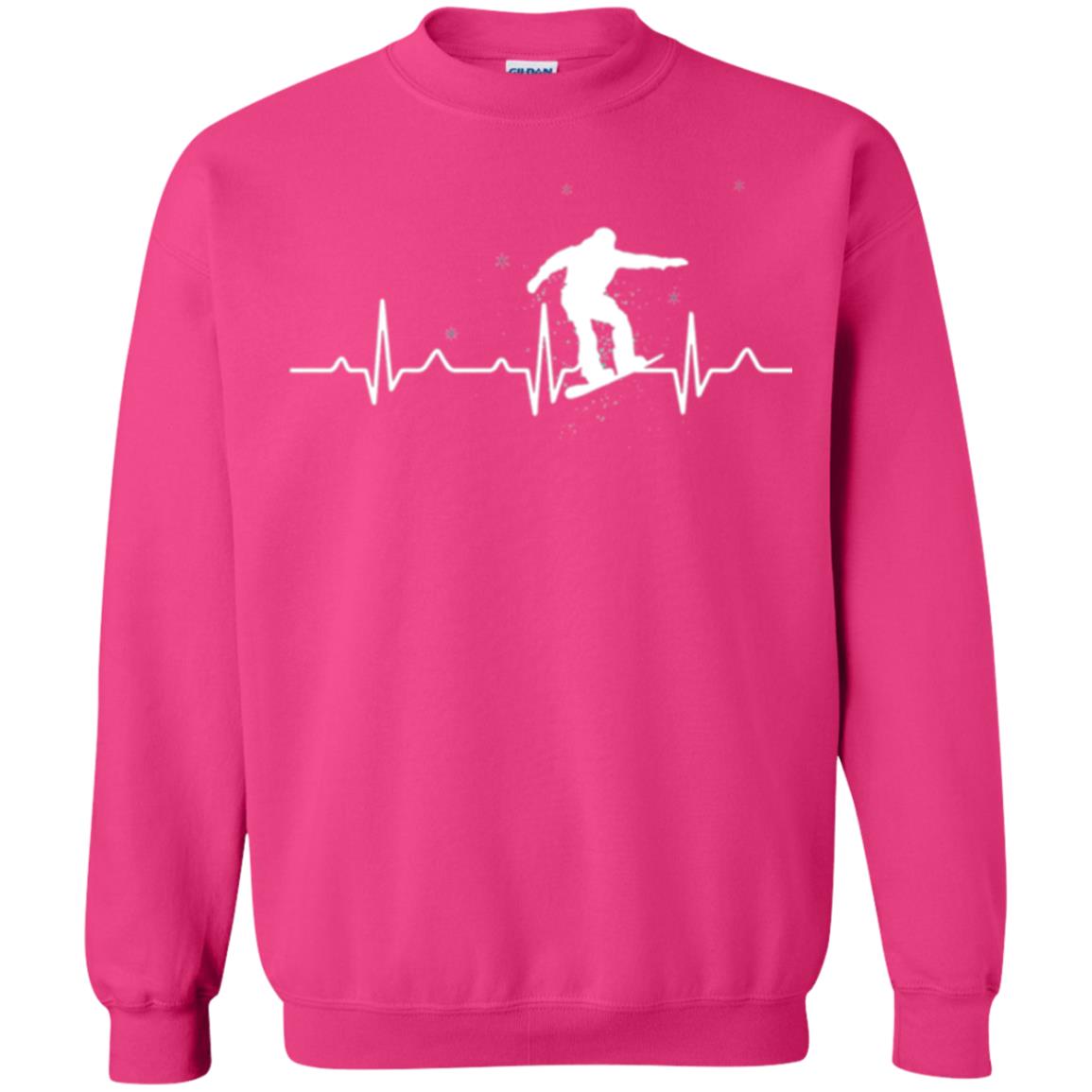 Heartbeat Snowboarding T-shirt Heliconia