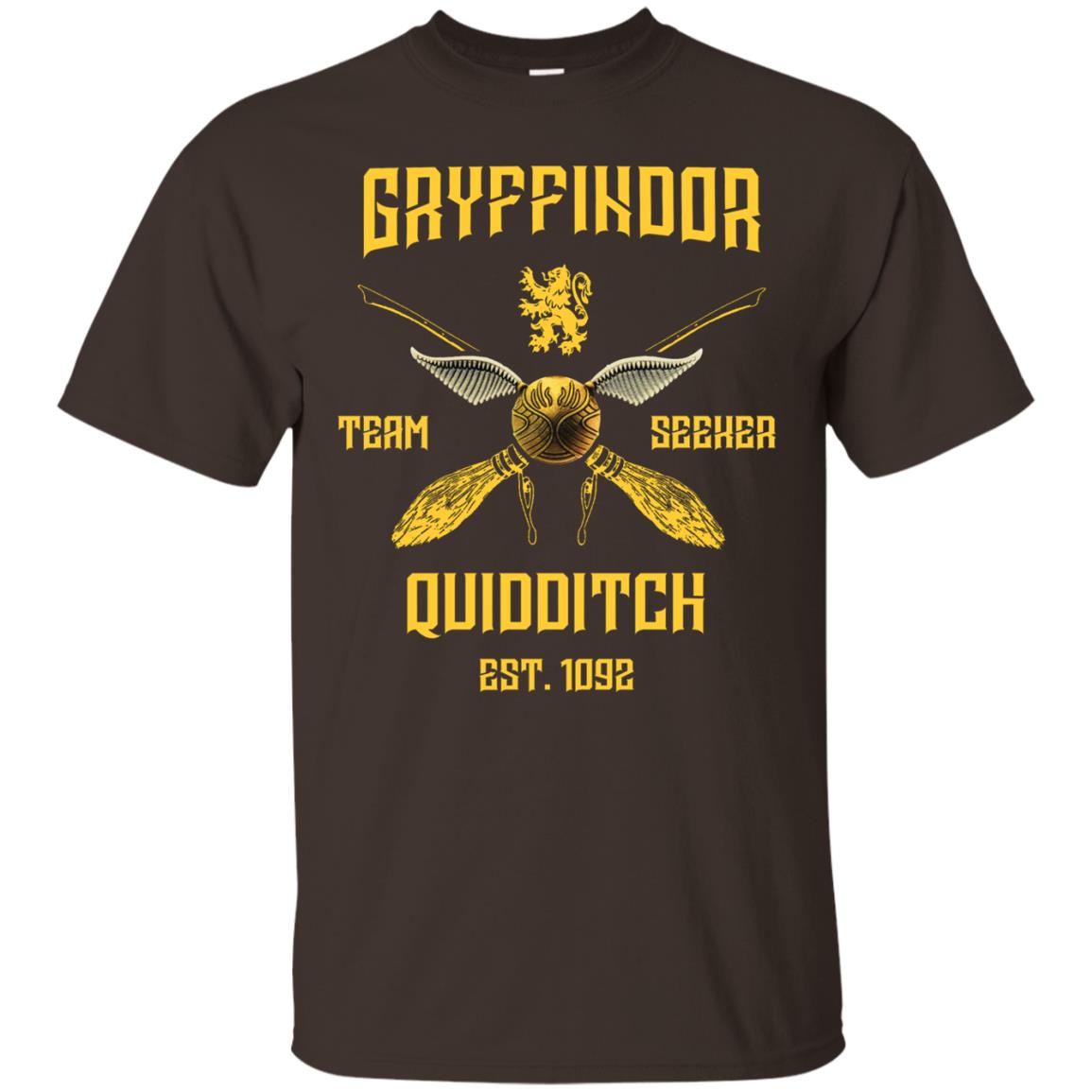 Gryffindor Quiddith Team Seeker Est 1092 Harry Potter ShirtG200 Gildan Ultra Cotton T-Shirt