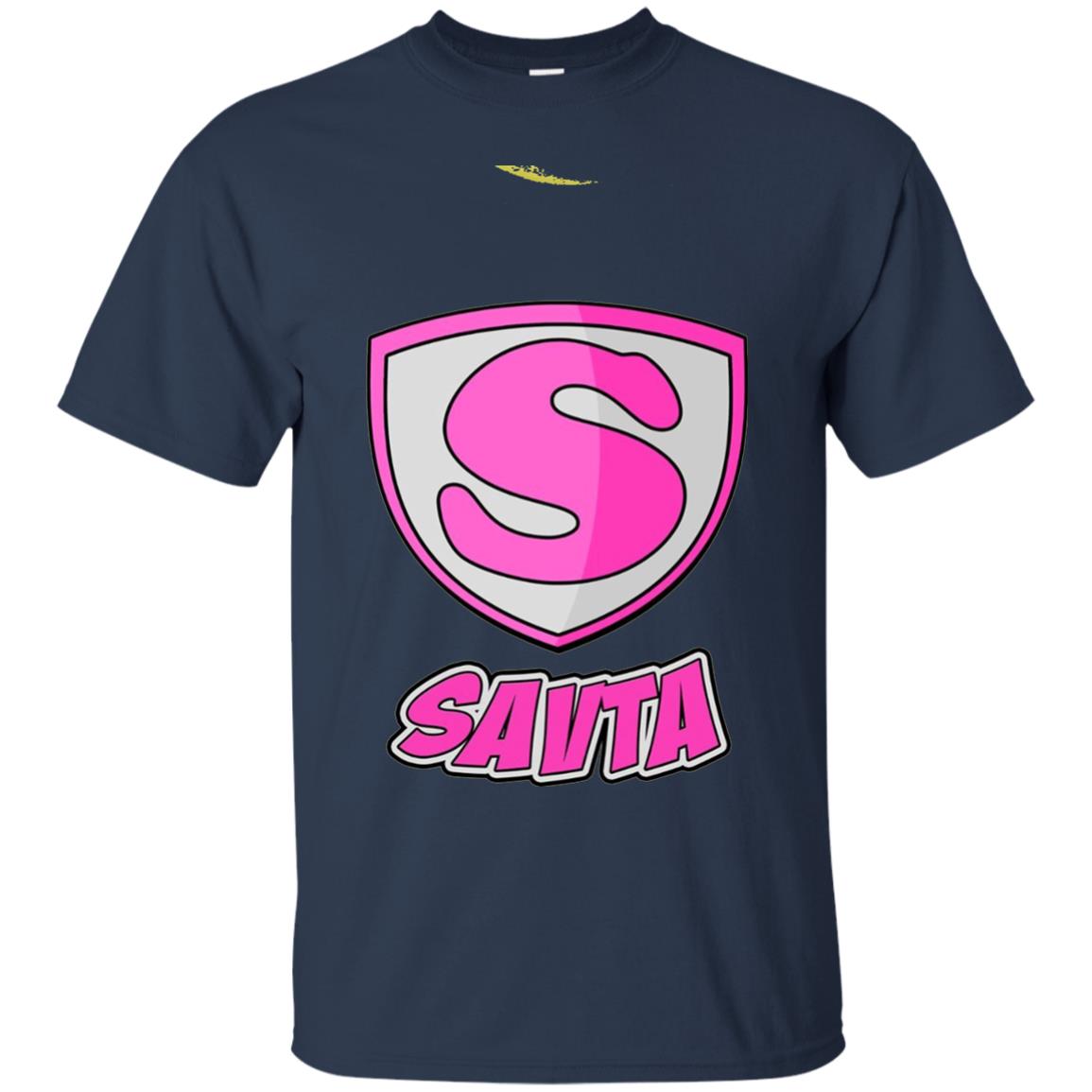 Savta Superhero Mother_s Day Super T-shirt Navy
