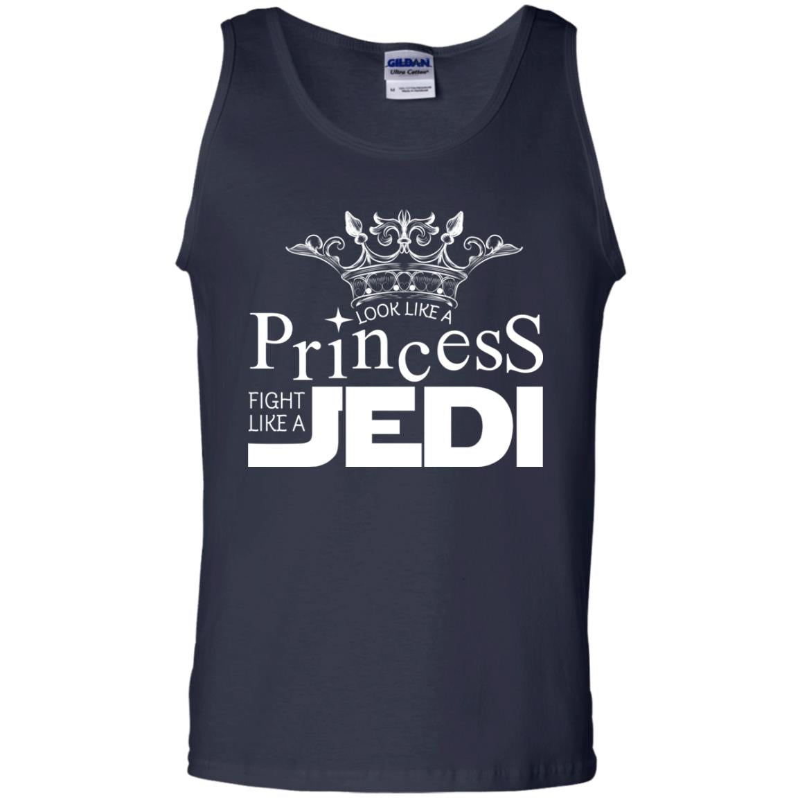 Look Like A Princess Fight Like A Jedi Shirt Navy