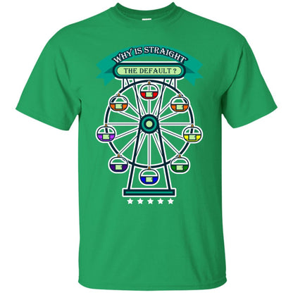 Why Is Straight The Default Lgbt Shirt Irish Green