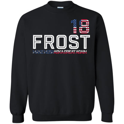 Frost 2018 T-shirt Make Nebraska Great Again Black