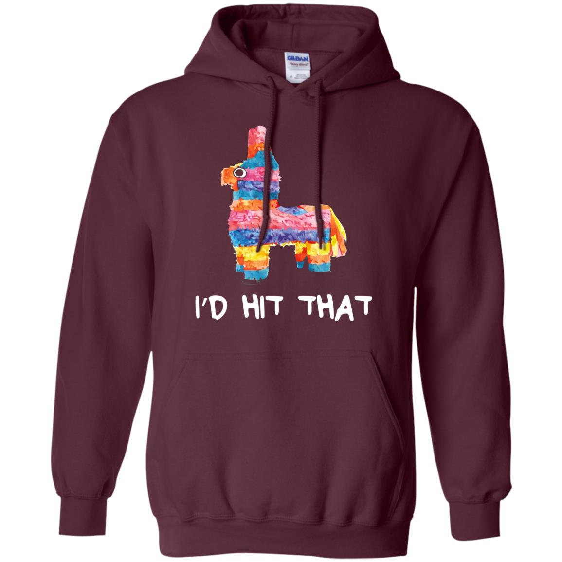 Cinco De Mayo Party Shirt Id Hit That Pinata Maroon