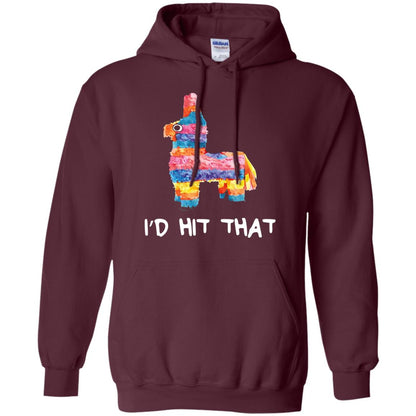Cinco De Mayo Party Shirt Id Hit That Pinata Maroon