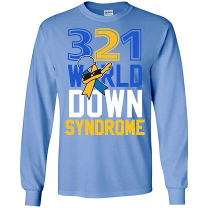 Awareness March 21 World Down Syndrome Day Shirt Carolina Blue