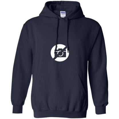 Just No Pictures Image T-shirt Navy