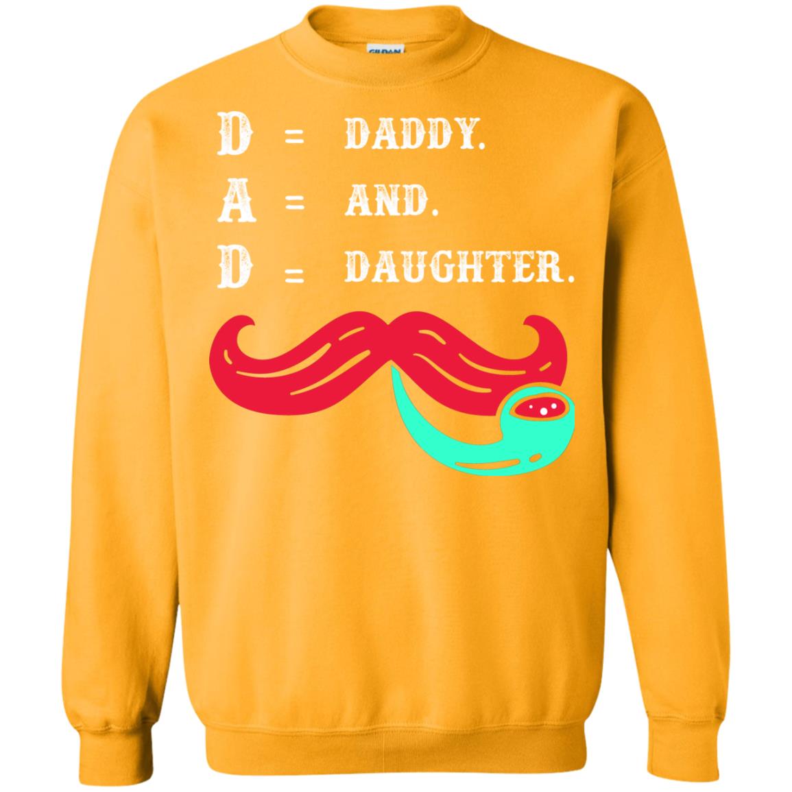 Daddy And Daughter Dad Shirt For Father_s Day Gold