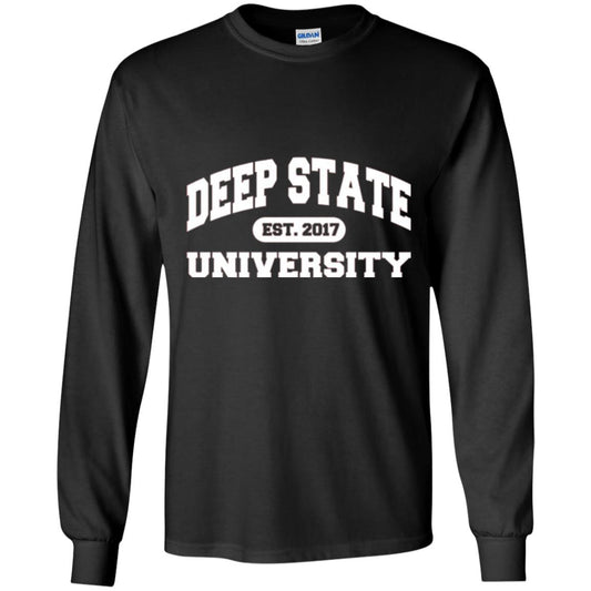 Deep State University T-shirt Black