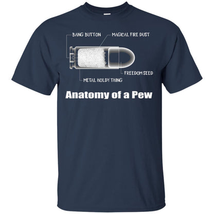 Bullet T-shirt The Anatomy Of A Pew Navy