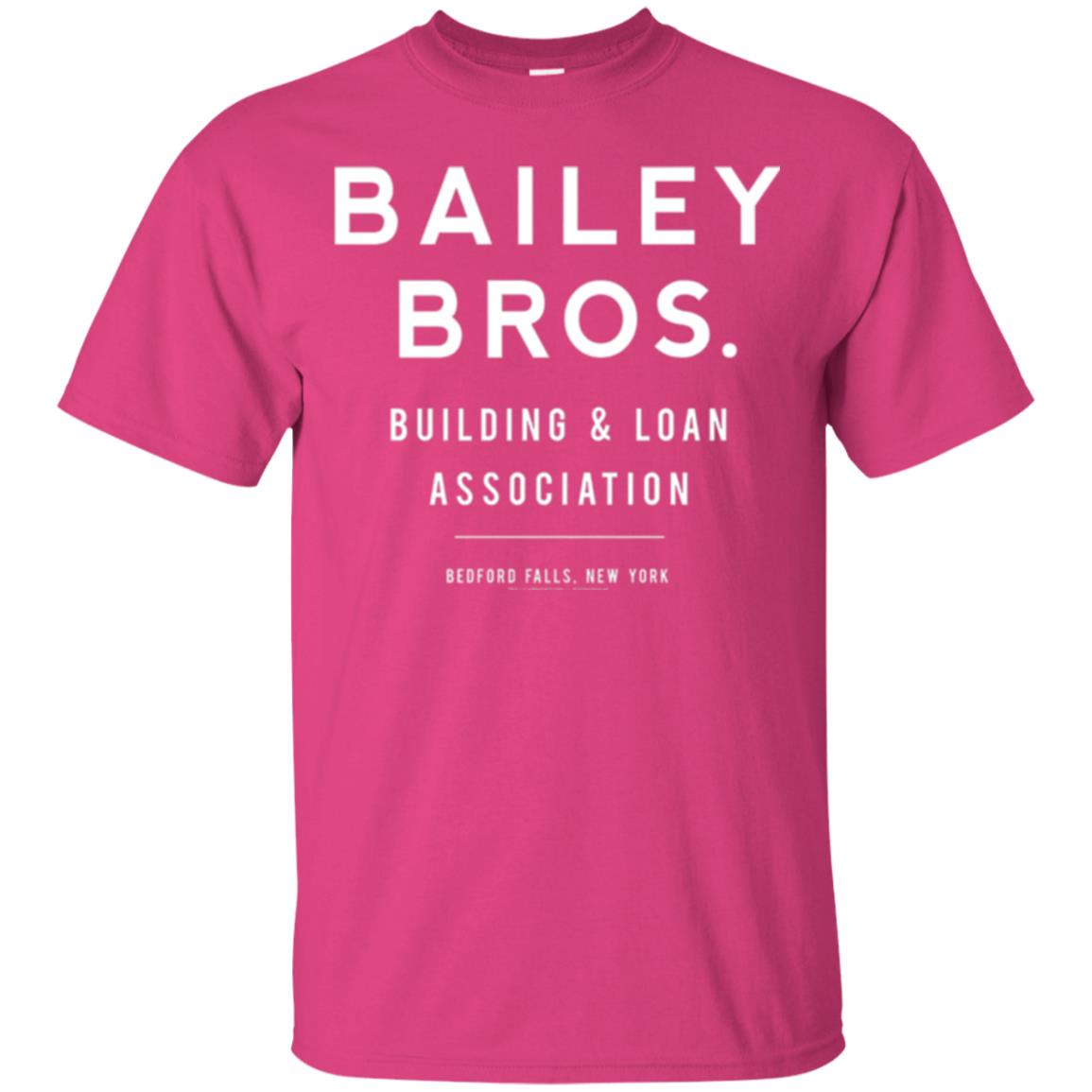 Bailey Bros Building And Loan Association T-shirt Heliconia
