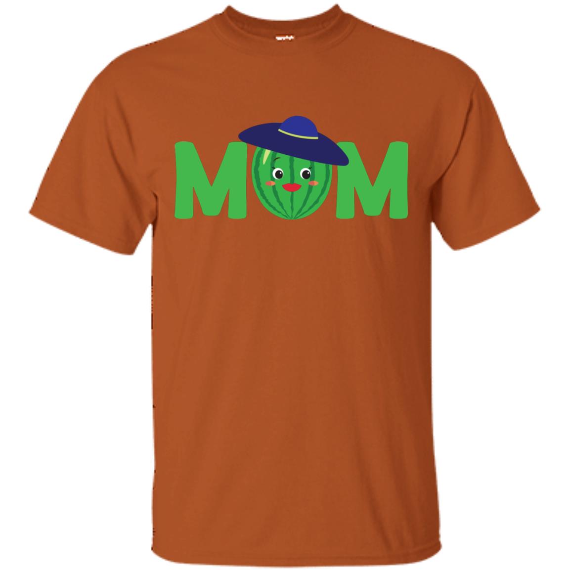 Mom Watermelon Funny Summer Melon Fruit Shirt For Mommy Texas Orange