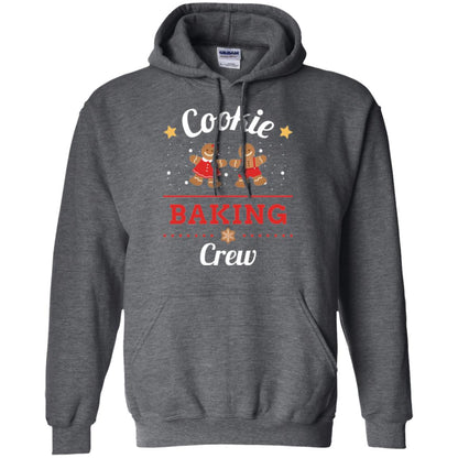 Christmas T-shirt Gingerbread Cookie Baking Crew Dark Heather
