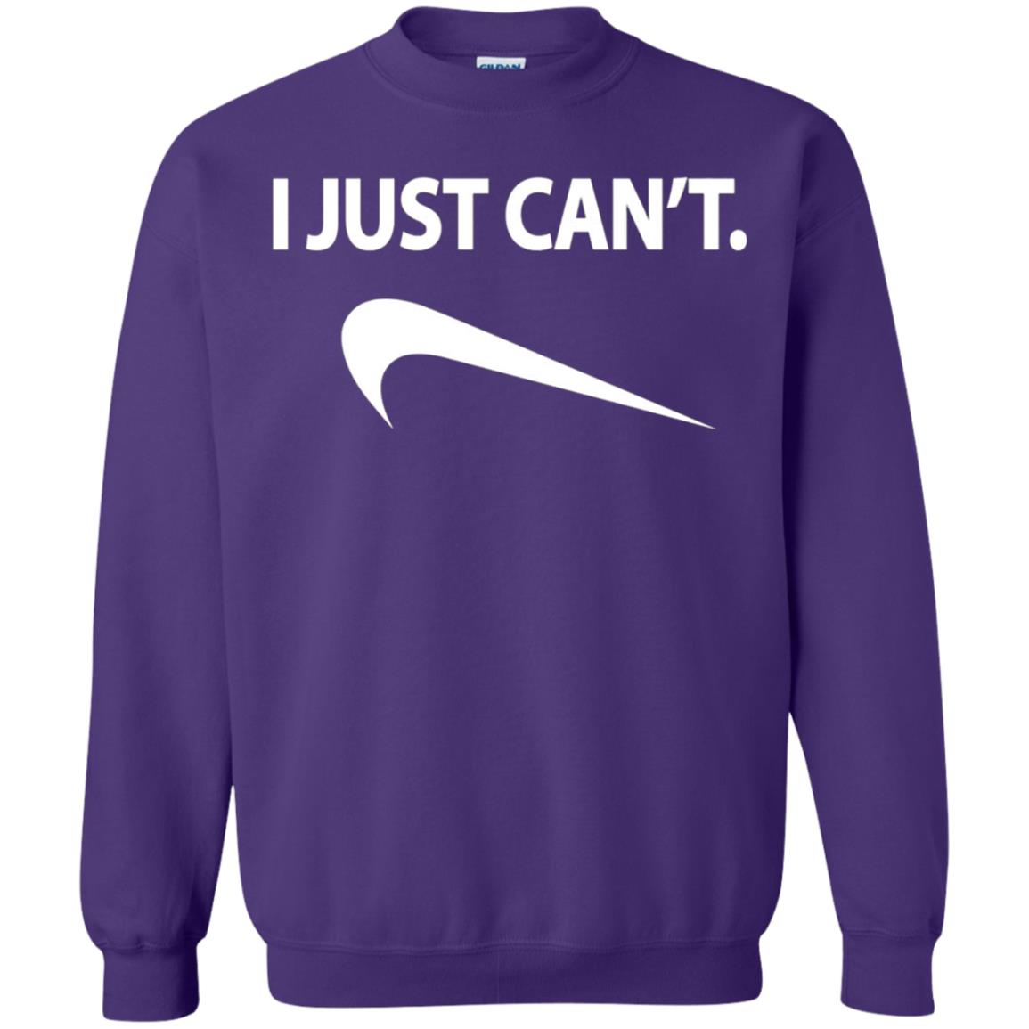 Funny I Just Cant Shirt Purple