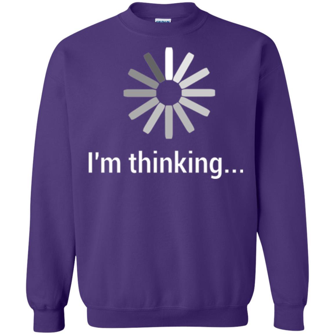 Loading T-shirt I'm Thinking T-shirt Purple