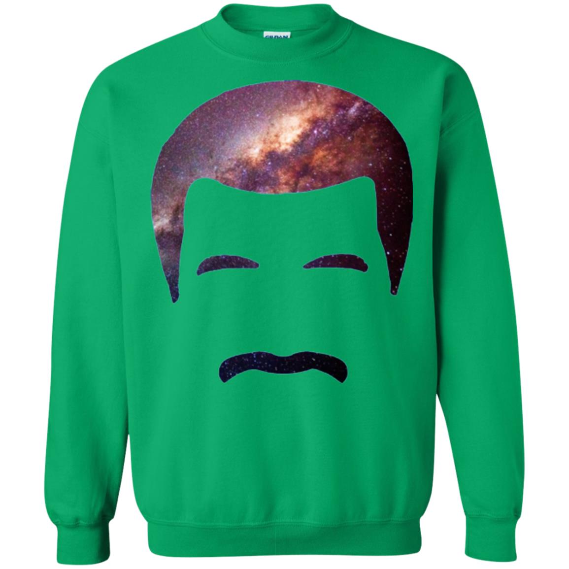 Neil Degrasse Tyson Galaxy T-shirt Irish Green