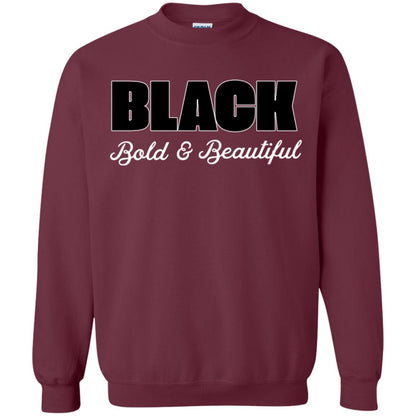Black Bold And Beautiful Shirt Maroon
