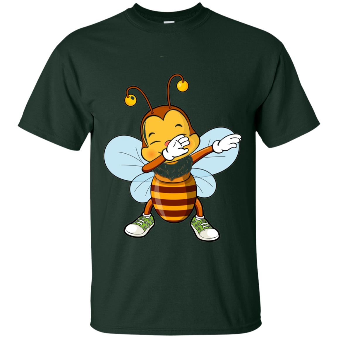 Dabbing Bee Dab Dancing Beekeeping Bee Lover T-shirt Forest