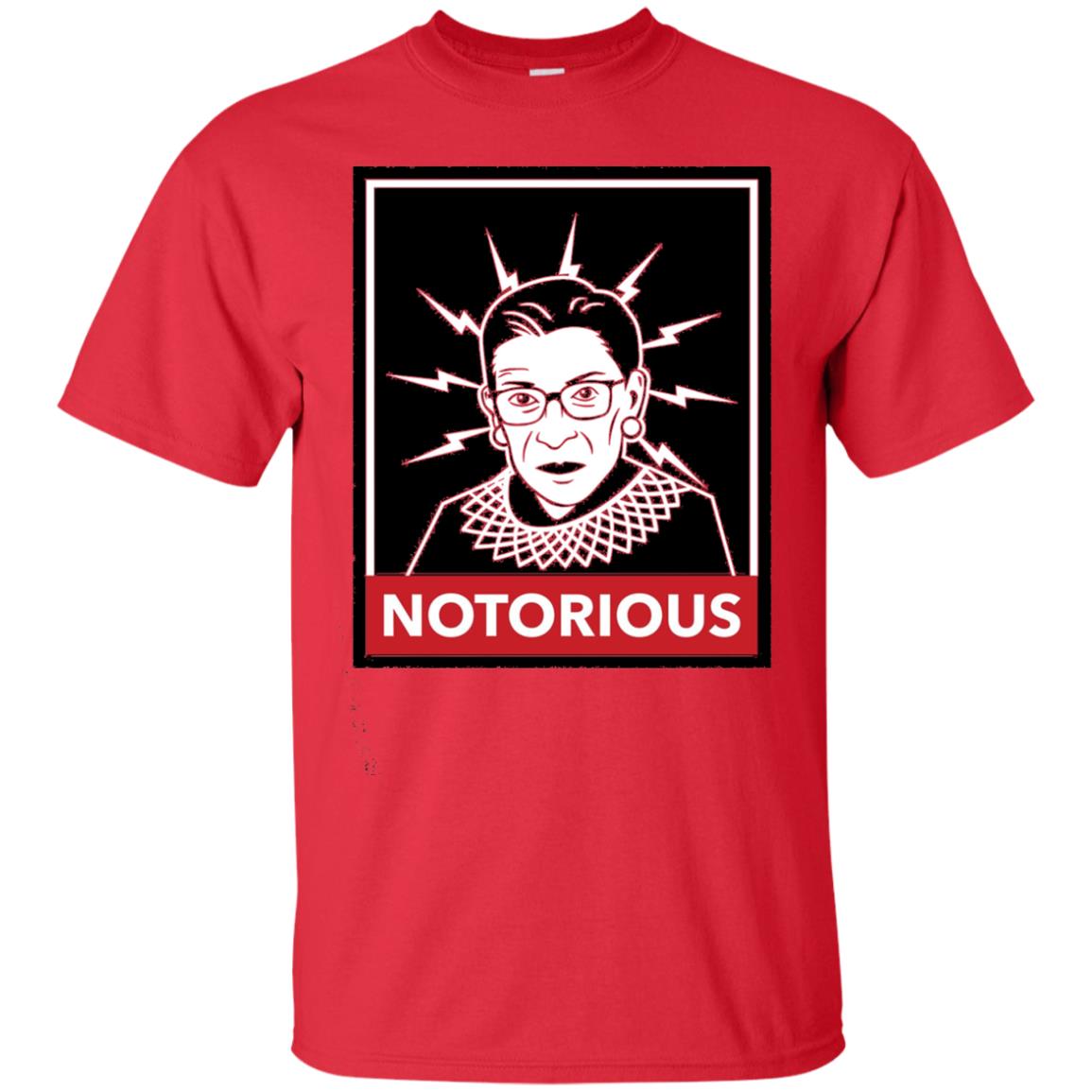 Notorious Ruth Bader Ginsberg Shirt Red