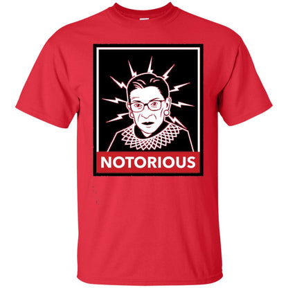Notorious Ruth Bader Ginsberg Shirt Red
