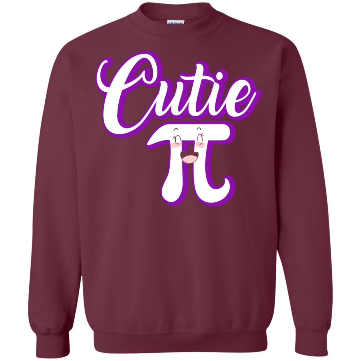 Cutie Pi Math Teacher T-shirt Maroon