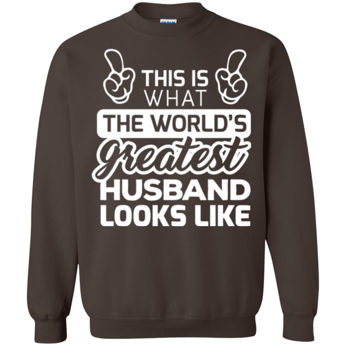 World's Greatest Husband Best Husband Ever Looks Like T-shirt Dark Chocolate