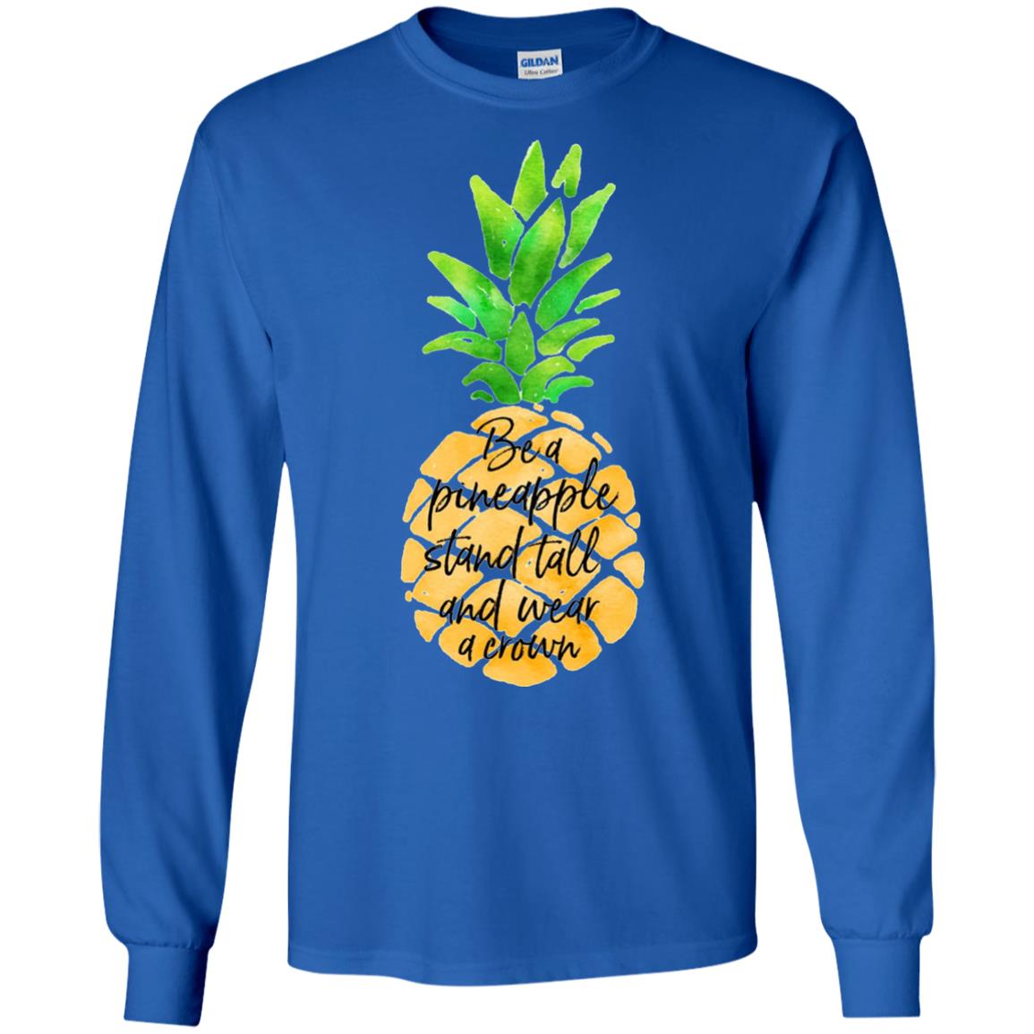 Funny Pineapple T-shirt Royal