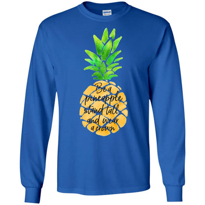Funny Pineapple T-shirt Royal