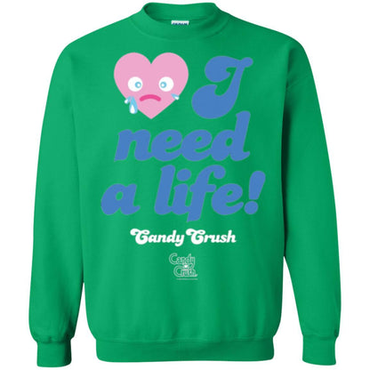 Gamer T-shirt I Need A Life T-shirt Irish Green