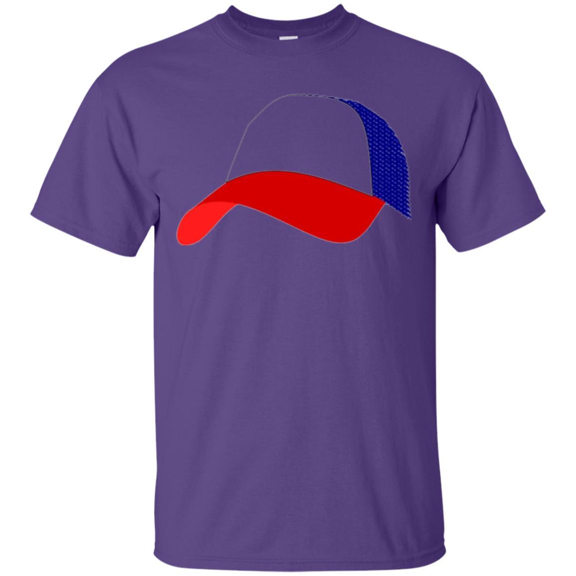 Trucker Hat T-shirt Purple