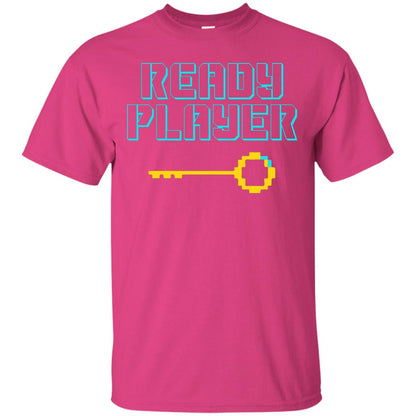 Ready Player Gamer T-shirt Heliconia