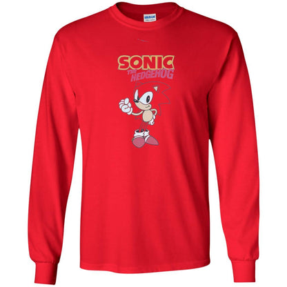 Movie T-Shirt Sonic The Hedgehog Red