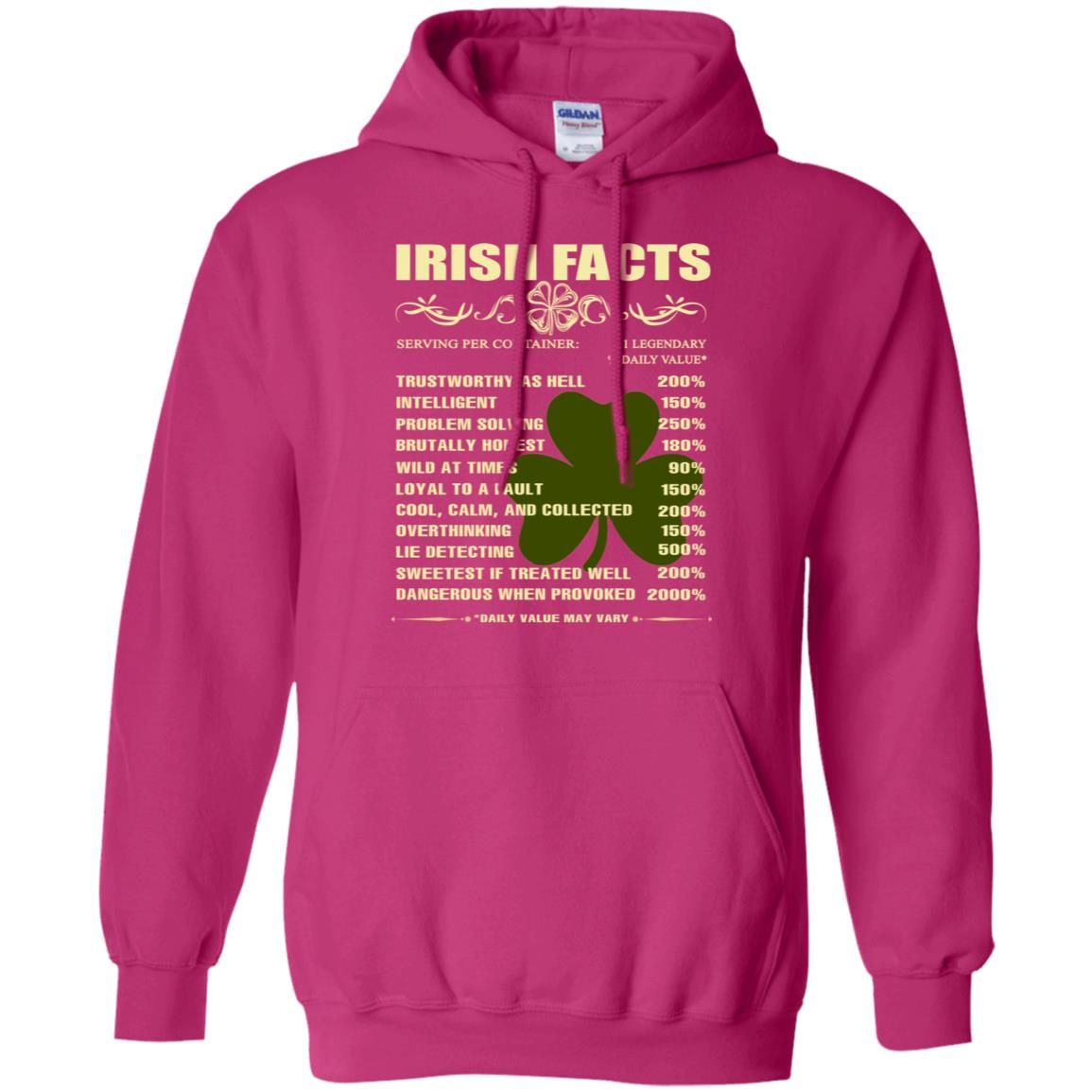 Irish Facts Intelligent Problem Solving Shirt Heliconia