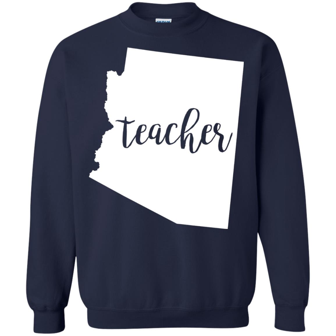Arizona Teacher Home State Back To School Shirt Navy