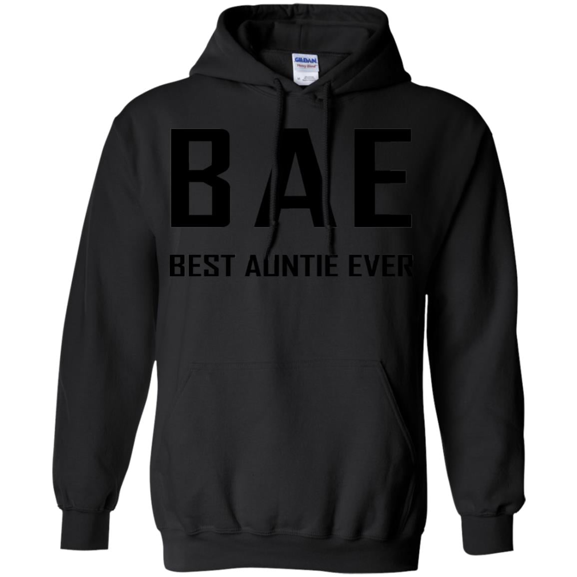 Best Aunt Ever Family Shirt Black
