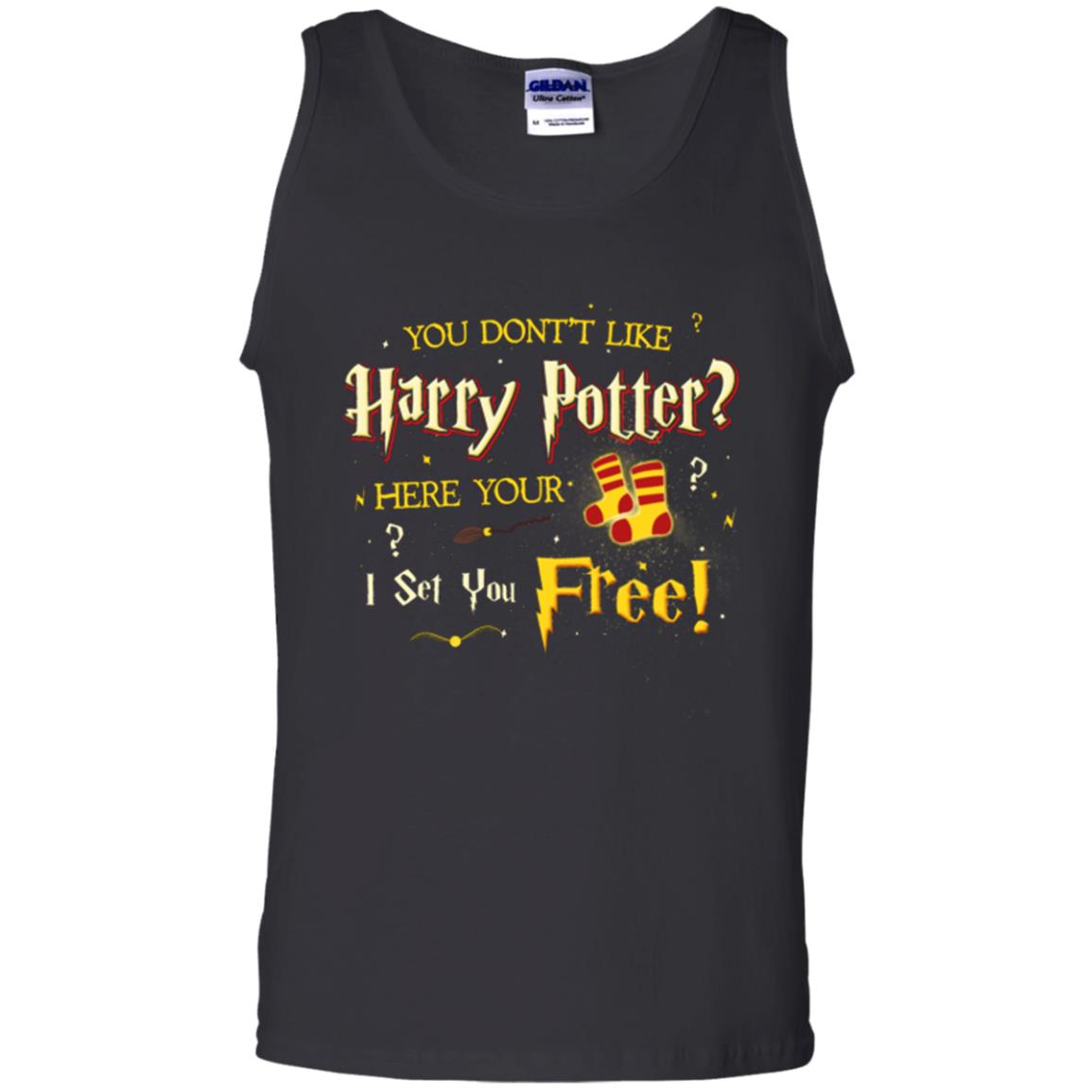 You Don_t Like Harry Potter Here Your I Set You Free Movie T-shirt Black