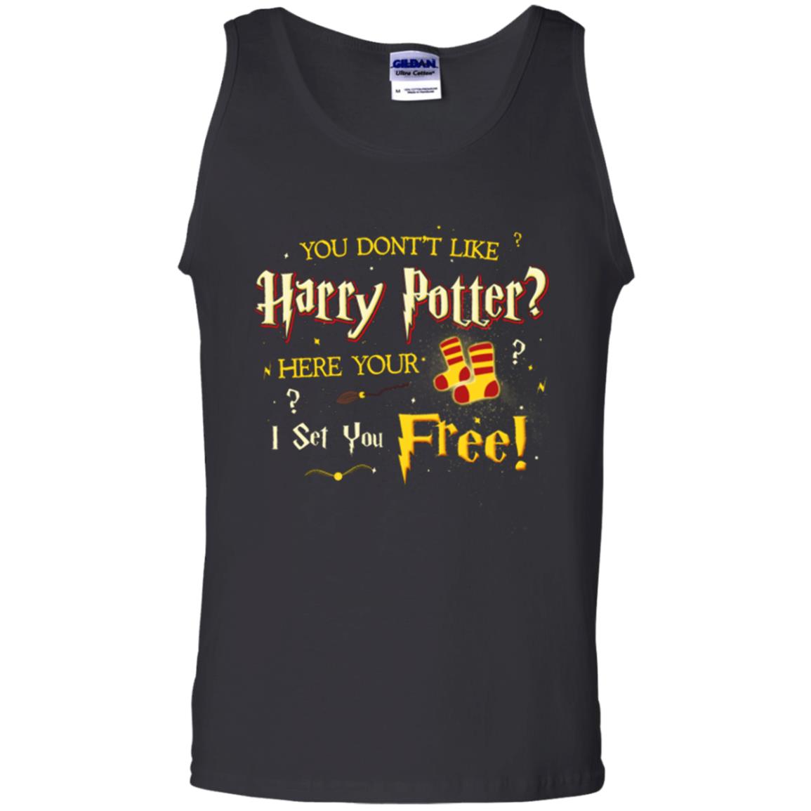You Don_t Like Harry Potter Here Your I Set You Free Movie T-shirtG220 Gildan 100% Cotton Tank Top