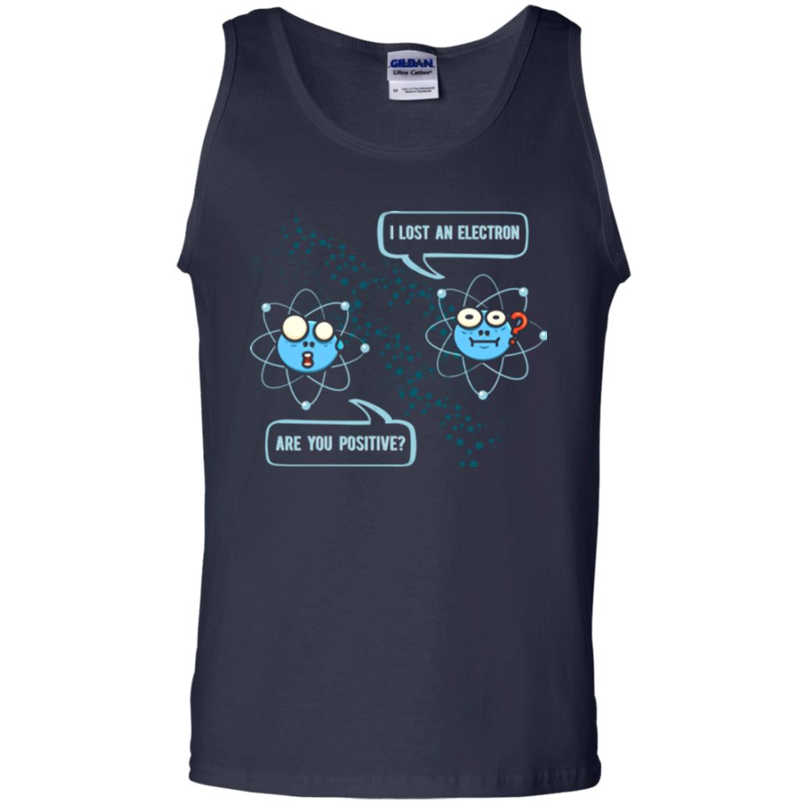 Chemistry Lover T-shirt I Lost An Electron Are You Positive Navy