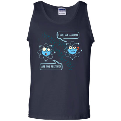 Chemistry Lover T-shirt I Lost An Electron Are You Positive Navy