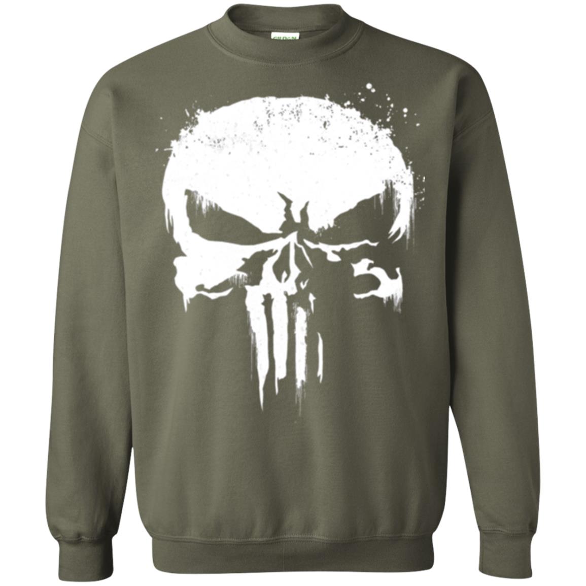 Skull T-shirt Military Green