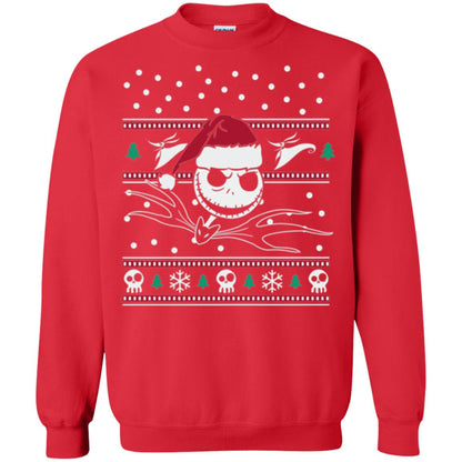 Disney Nightmare Before Christmas Holiday Christmas T-shirt Red